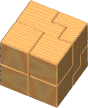 Iwahiro's 4-Identical-Piece Cube #1