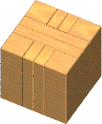 Stripe Cube 2