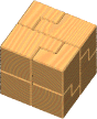 Iwahiro's 4-Identical-Piece Cube #2